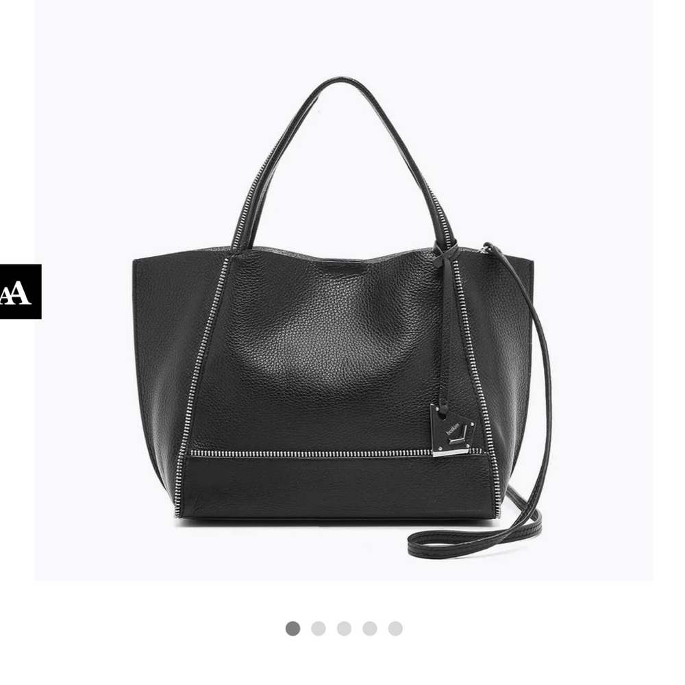 Botkier Black Pebble Leather Tote